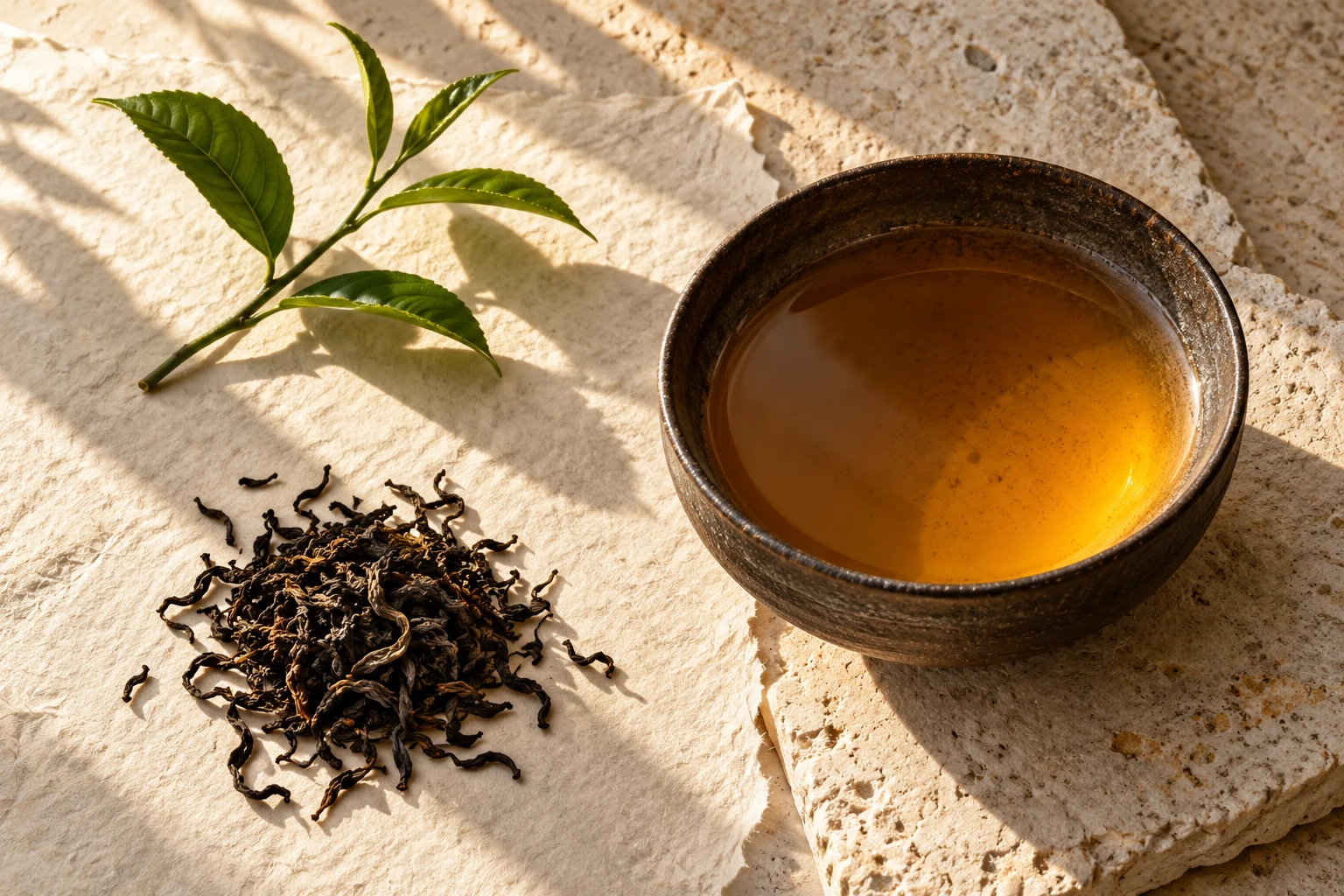 鮮綠茶芽細節